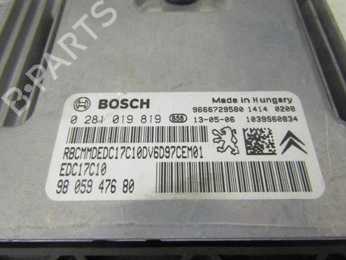 Engine control unit (ECU) CITROËN C3 II (SC_) 1.6 HDi | BP40564595M57 - Image 2