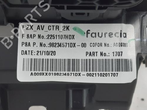 Air vent PEUGEOT 2008 II (UD_, US_, UY_, UJ_, UR_, UC_) 1.2 PureTech 130 (USHNS, URHNS) | BP20499634I21 