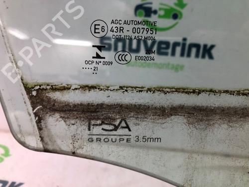 Front right door window PEUGEOT 208 II (UB_, UP_, UW_, UJ_) 1.2 PureTech 100 | BP20074363C19 