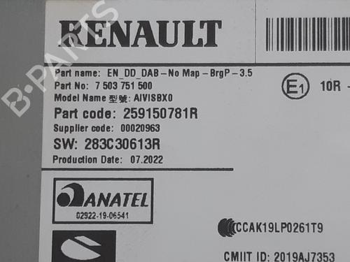 Radio RENAULT CAPTUR II (HF_) TCe 90 (HFM6) | BP25526864E6 - Image 4