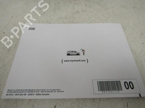 Andre RENAULT ZOE (BFM_) ZOE | BP24162613O1