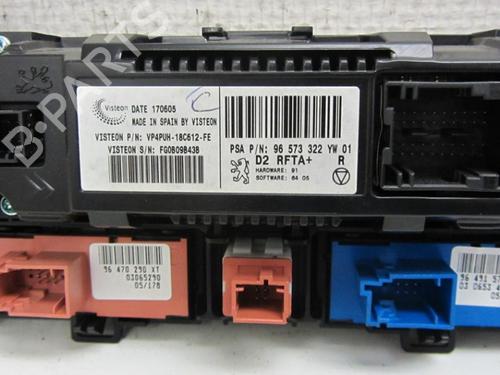 Climate control PEUGEOT 407 (6D_) 2.0 HDi 135 (6DRHRH, 6DRHRE, 6DRHRG, 6DRHRJ) | BP16409311I5 
