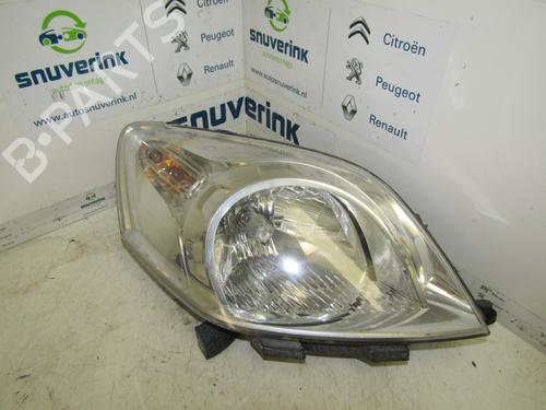Used Right headlight CITROËN NEMO Box Body/MPV (AA_) 1.4 HDi (68 hp) 10790016
