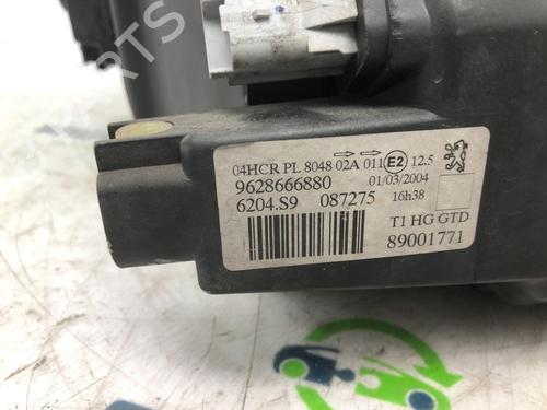 Left headlight PEUGEOT 206 Hatchback (2A/C) 1.1 i | BP13480627C28 
