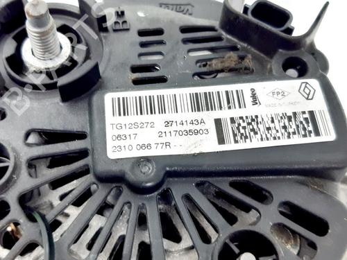 Alternator RENAULT CAPTUR I (J5_, H5_) 1.2 TCe 120 | BP24166489M7 - Image 2
