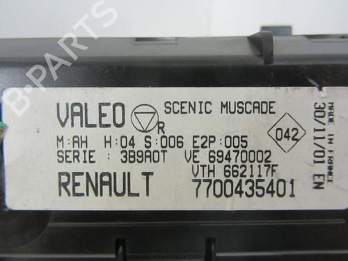 Comando chauffage RENAULT SCÉNIC I MPV (JA0/1_, FA0_) 1.6 (JA00, JA16, JA15, JA19, JA1V, JA2B, JA2C, JA0B,... | BP17190892I5 