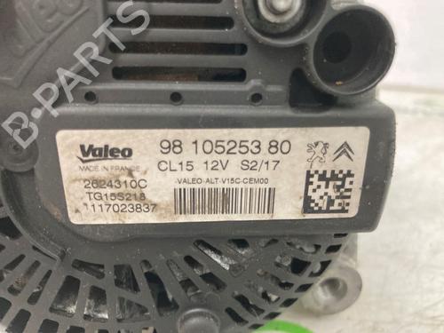 Alternator PEUGEOT 208 I (CA_, CC_) 1.6 HDi / BlueHDi 75 | BP24988553M7