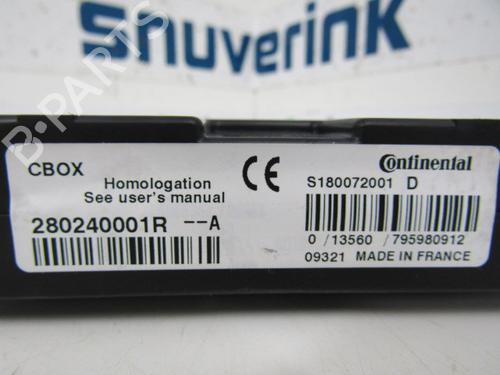 Electronic module RENAULT MEGANE III Grandtour (KZ0/1) 1.4 TCe (KZ0F, KZ1V) | BP11047381M83