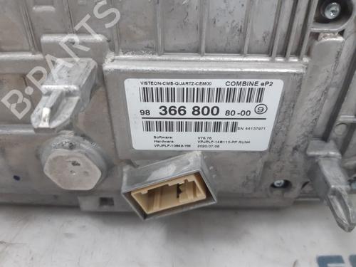 Instrument cluster PEUGEOT 208 II (UB_, UP_, UW_, UJ_) 1.2 PureTech 130 | BP24647412C47 