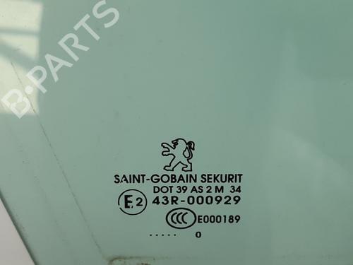Front right door window PEUGEOT 3008 I MPV (0U_) 1.6 VTi | BP13715847C19 
