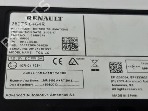 Electronic module RENAULT ZOE (BFM_) ZOE | BP13117291M83 
