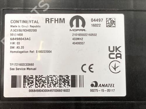 Used Control unit Control unit JEEP COMPASS (MP, M6, MV, M7) 1.3 Hybrid 4x4 (240 hp) 40048695 40048695