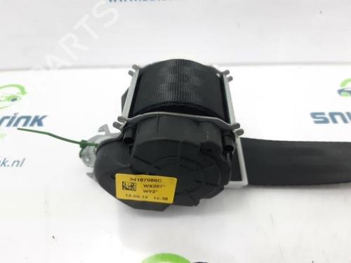 Rear right seatbelt RENAULT TWINGO III (BCM_, BCA_) 1.0 SCe 70 | BP40570193I28 - Image 2
