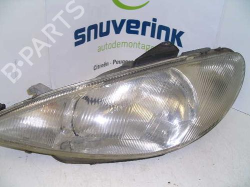 Used Left headlight PEUGEOT 206 Hatchback (2A/C) 1.6 16V (109 hp) 10787905