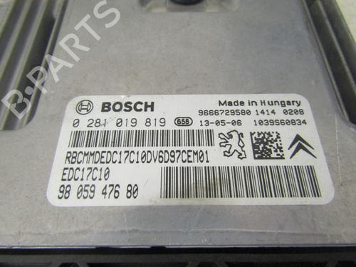 Engine control unit (ECU) CITROËN C3 II (SC_) 1.6 HDi | BP11244250M57 