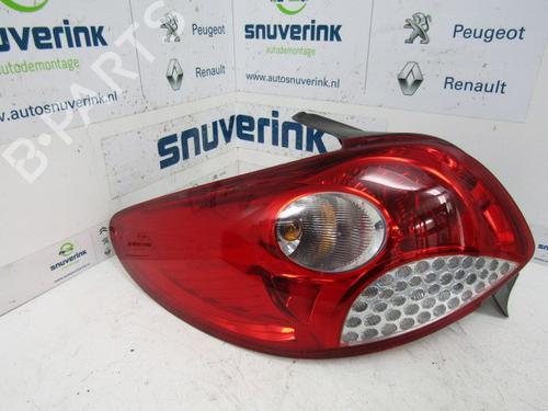 Used Left taillight PEUGEOT 206 Hatchback (2A/C) 1.4 i (75 hp) 13239604