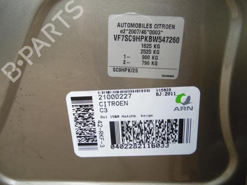 Air vent CITROËN C3 II (SC_) 1.6 HDi | BP40570250I21  - Image 22