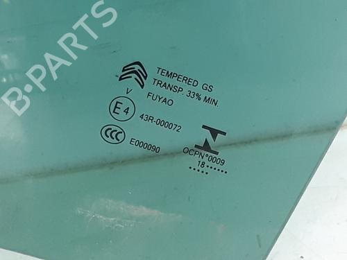 Rear left door window CITROËN C3 AIRCROSS II (2R_, 2C_) 1.2 PureTech 110 (2RHNZB, 2RHNZW, 2RHNPX, 2RHNPJ) | BP20158301C20 