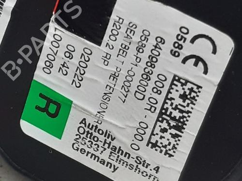 Front right seatbelt PEUGEOT 208 II (UB_, UP_, UW_, UJ_) 1.2 PureTech 100 | BP22542076I25 