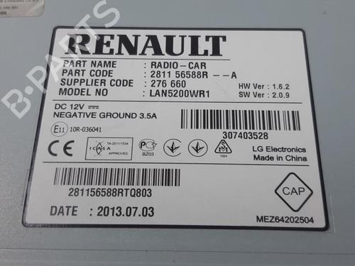 Radio DACIA SANDERO II TCe 90 (B8M1, B8MA, B8AC) | BP40580424E6 - Image 5
