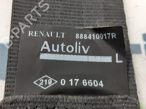 Rear left seatbelt RENAULT SCÉNIC III (JZ0/1_) 2.0 16V (JZ0G, JZ0P, JZ1E, JZ1P) | BP16983790I29 
