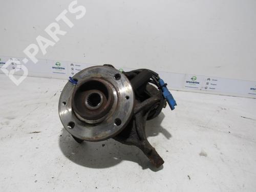 Used Left front steering knuckle Left front steering knuckle PEUGEOT 208 I (CA_, CC_) 1.2 VTI 82 (82 hp) 10796509 10796509