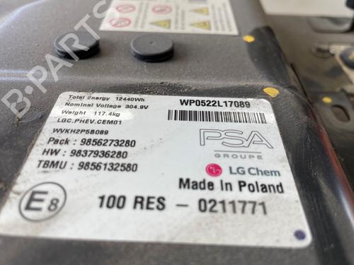 Battery PEUGEOT 408 II (FP_, F3_) Hybrid 225 (F3DGYT) | BP26238624E11 