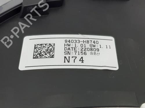 Instrument cluster KIA STONIC (YB) 1.0 T-GDi Eco-Dynamics+ | BP40576124C47 - Image 4