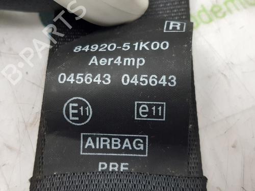 Front right seatbelt OPEL AGILA (B) (H08) 1.0 (F68) | BP15555952I25 