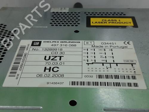 Radio OPEL CORSA D (S07) 1.2 (L08, L68) | BP12563841E6 
