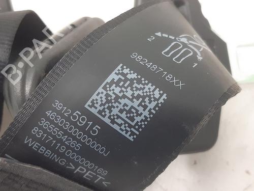 Rear center seatbelt OPEL CROSSLAND X / CROSSLAND (P17, P2QO) 1.2 (75) | BP25449872I27 