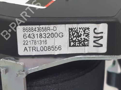 Front right seatbelt RENAULT CAPTUR II (HF_) TCe 90 (HFM6) | BP24418489I25 