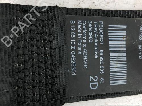 Rear right seatbelt PEUGEOT 5008 (0U_, 0E_) 1.6 HDi | BP16410031I28 