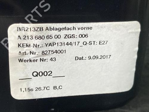 Middle console MERCEDES-BENZ E-CLASS (W213) E 200 (213.042) | BP40543560I22 - Image 11