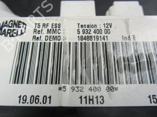 Climate control PEUGEOT 307 (3A/C) 1.6 16V | BP16540325I5 