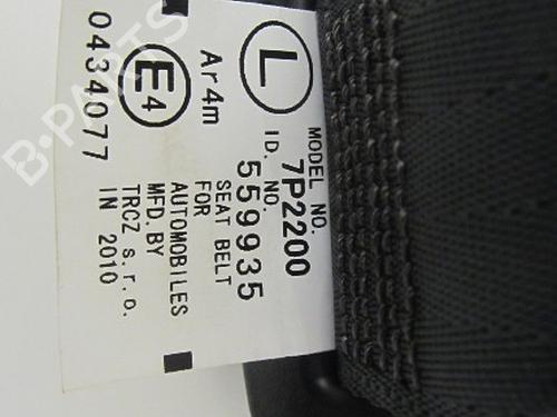 Rear left seatbelt CITROËN C1 (PM_, PN_) 1.0 | BP10784566I29 