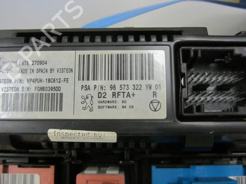 Climate control PEUGEOT 407 (6D_) 1.6 HDi 110 (6D9HZC, 6D9HYC) | BP16409310I5 