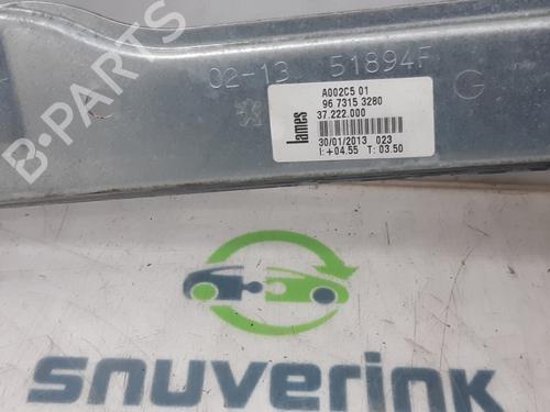 Front left window mechanism PEUGEOT 208 I (CA_, CC_) 1.2 VTI 82 | BP24647578C22 