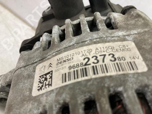 Alternator PEUGEOT 208 I (CA_, CC_) 1.2 VTI 82 | BP24988520M7 