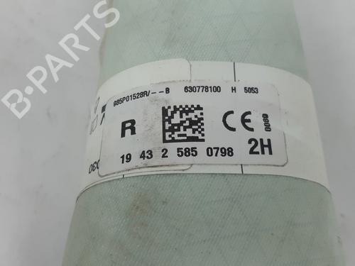 Right curtain airbag RENAULT KADJAR (HA_, HL_) 1.3 TCe 140 (HLNB, HLN1) | BP18661954C12 