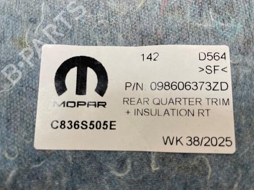Boot lining FIAT GRANDE PANDA (328) 1.2 Mild Hybrid (325) | BP33874426I3 - Image 3