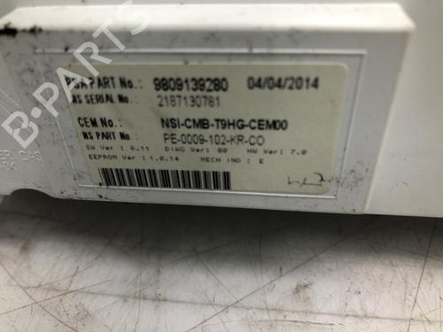 Instrument cluster PEUGEOT 308 II (LB_, LP_, LW_, LH_, L3_) 1.6 BlueHDi 120 | BP18300935C47 