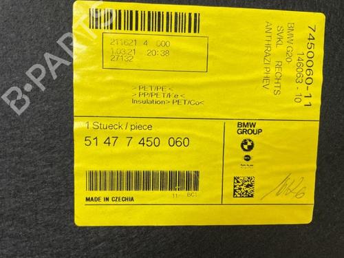 Boot lining BMW 3 (G20, G80, G28) 330 e Plug-in-Hybrid | BP40587215I3 - Image 5