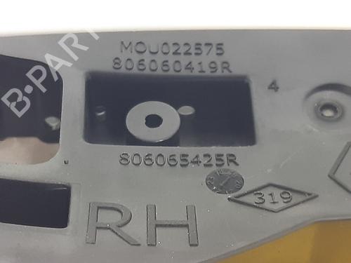 Front right exterior door handle RENAULT CLIO V (B7_) 1.0 TCe 90 (B7MT) | BP14985162C129