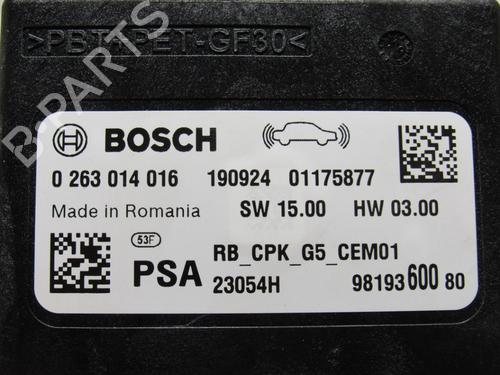 Electronic module PEUGEOT 3008 II SUV (MC_, MR_, MJ_, M4_) 1.2 THP/ PureTech 130 (MRHNSM, MRHNSU, MRHNSJ, MRHNYW,... | BP13307654M83 