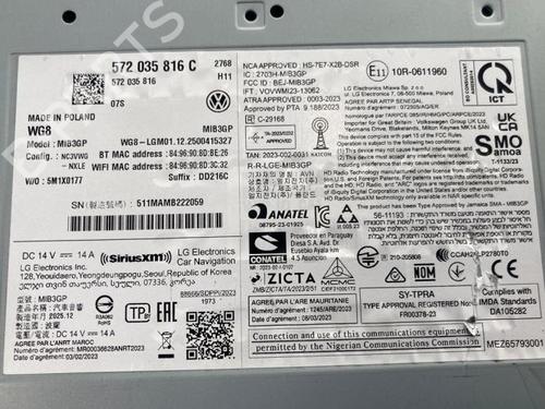 Electronic module VW GOLF VIII Variant (CG5, DB5) 1.5 TSI | BP40543424M83 - Image 11