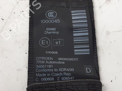 Front right seatbelt CITROËN C5 III (RD_) 1.8 16V (RD6FXC) | BP10795499I25 