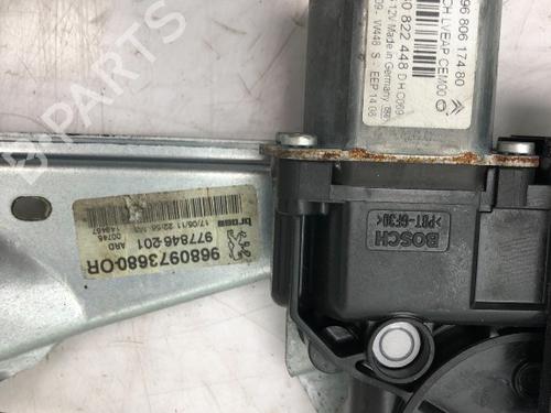Rear right window mechanism PEUGEOT 308 SW I (4E_, 4H_) 1.6 HDi | BP23122805C25 