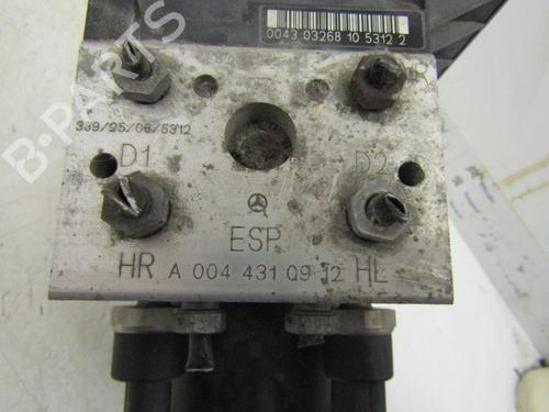 ABS pump MERCEDES-BENZ A-CLASS (W168) A 160 (168.033, 168.133) | BP12831974M43 