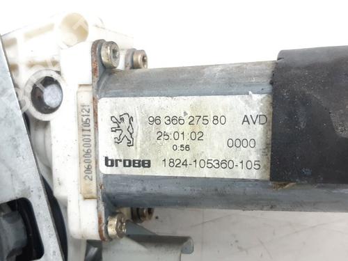 Front right window mechanism PEUGEOT 206 CC (2D) 1.6 16V (2DNFUF, 2DNFUR) | BP10800350C23 